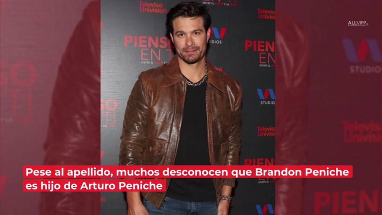 ¿Se parece Brandon Peniche a su padre, Arturo Peniche?