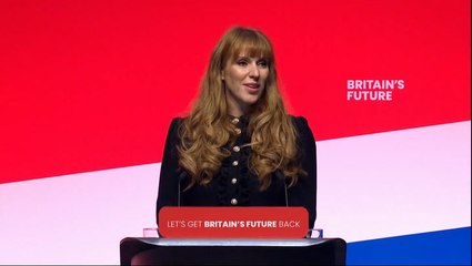 Watch in full: Angela Rayner pledges higher wages in Labour Party conference speech