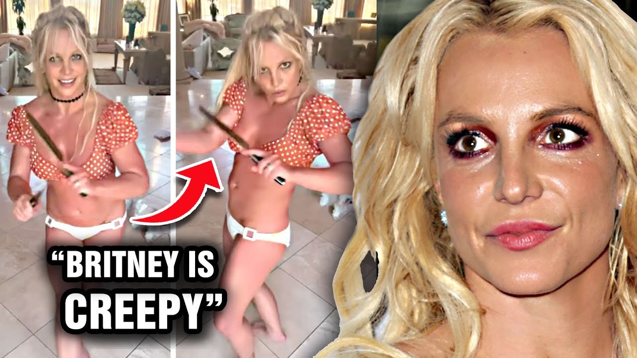 Britney Spears Dances With Knives And It Is Scary