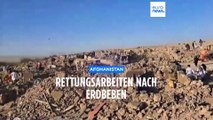 Retter sprechen von unerträglicher Lage nach Erdbeben in Afghanistan