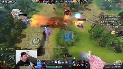 Refresher Dreamcoil Right Click Heavy Burst | Sumiya Invoker Stream Moment 3943