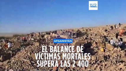 Afganistán | Suben a 2.400 los muertos en los terremotos del sábado