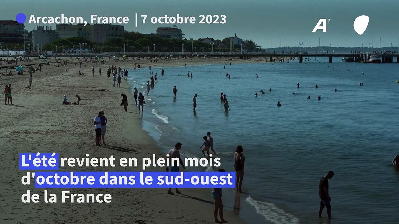Chaleur estivale sur le Sud-ouest : les touristes prolongent l'été