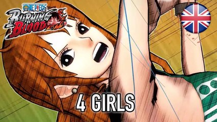 One Piece Burning Blood - PS4/XB1/PS Vita/PC - 4 Girls (English Trailer)