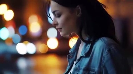 Beautiful cute girl background video