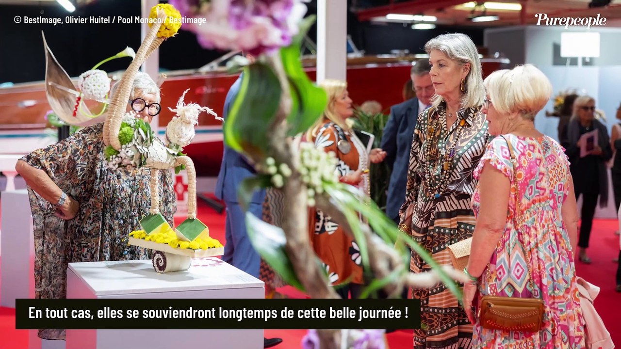 Caroline de Monaco : Sa fille cadette Alexandra se dévoile, chic duo mère-fille pour une belle journée sur le Rocher