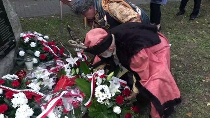 Odsłonięcie tablicy pamiątkowej w Konstantynowie