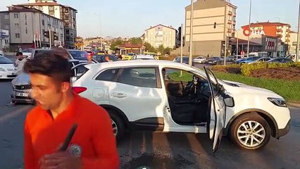 Zonguldak'ta iki otomobil çarpıştı: 4 yaralı