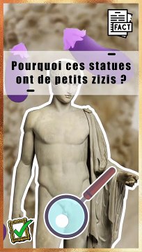 Pourquoi les statues antiques ont de petits zizis ? | Histoire de l'art drôle | Grèce antique | Empire romain | Analyse | Art&Facts