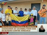 Zulia | Colombianos exigen el cese de las medidas coercitivas unilaterales contra Venezuela