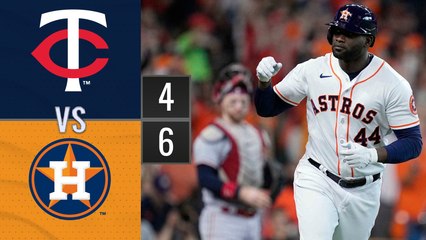 Resumen Mellizos de Minnesota vs Astros de Houston | MLB 07-10-2023