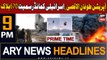 ARY News 9 PM Headlines 8th October 2023 | Prime Time Headlines