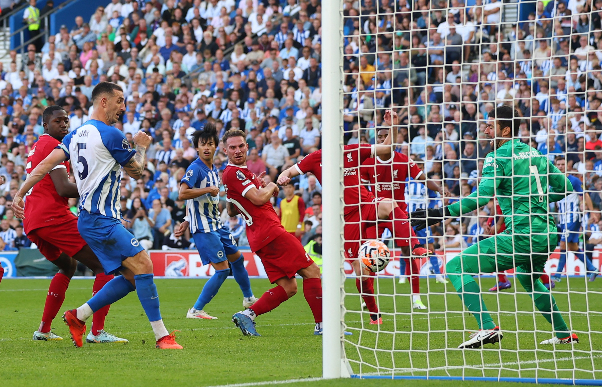 Brighton & Hove Albion v Liverpool