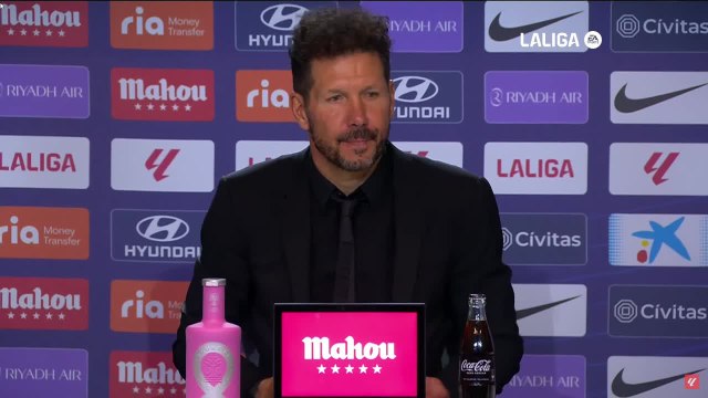 Rueda de prensa Simeone Atlético de Madrid vs Real Sociedad