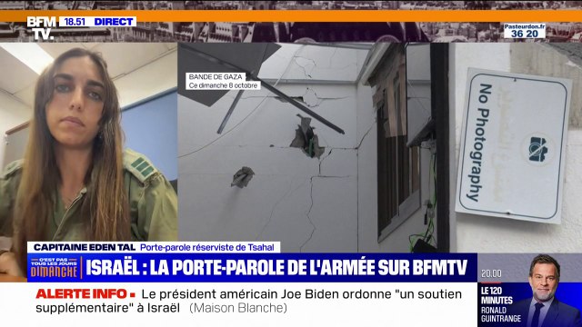Riposte d'Israël après l'attaque du Hamas: Le premier but de l'armée israélienne est de sécuriser les villages , affirme Eden Tal, porte-parole réserviste de Tsahal
