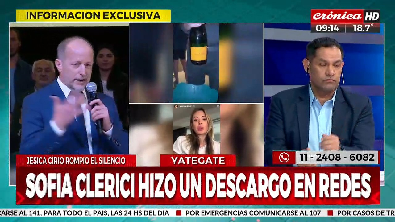 Jesica Cirio rompió el silencio sobre Insaurralde: "Fue un shock"