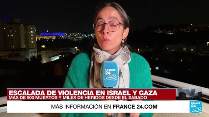 Informe desde Jerusalén: más de 900 fallecidos y miles de heridos en Israel y Gaza