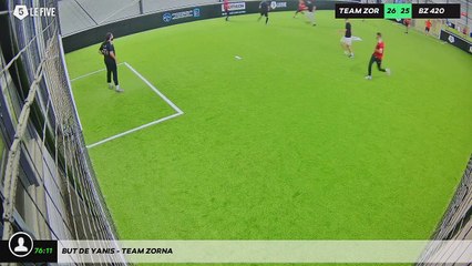 But de Yanis - Team zorna