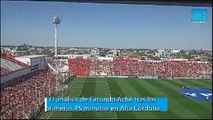 El análisis de Facundo Aché tras los primeros 45 minutos en Alta Córdoba