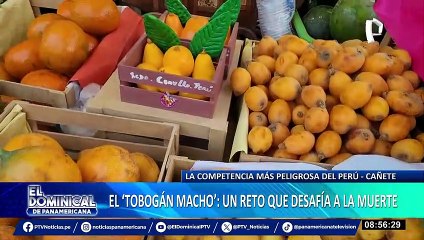 Cañete: conozca más sobre el deporte extremo ‘Tobogán Macho’