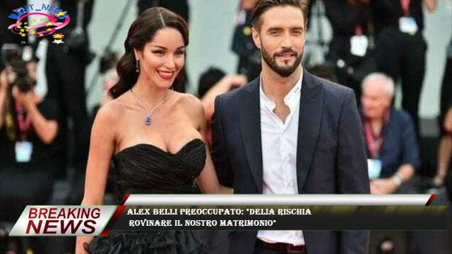 Alex Belli preoccupato: Delia rischia rovinare il nostro matrimonio