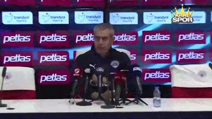 Kemal Özdeş'ten hakem Mete Kalkavan'a eleştiri