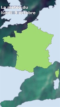 La météo du lundi 9 octobre 2023 #météo #weather #daily #france #lille #calais #amiens #cherbourg #rouen #reims #metz #paris #Strasbourg #brest #rennes #lemans #auxerre #chaumont #belfort #nantes #tours #bourges #chalonsurSaone #larochelle #limoges #vi