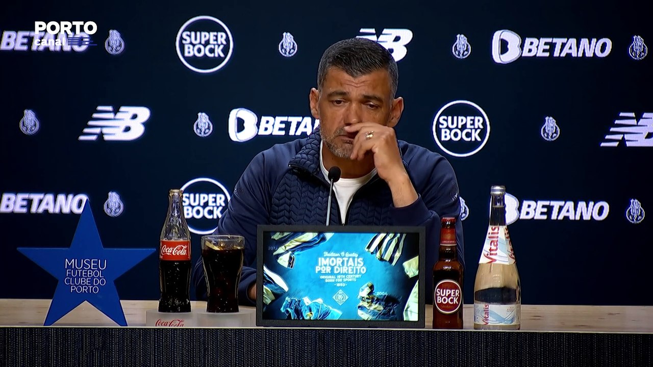 FC Porto: "Foi um jogo de sentido único, afirma Sérgio Conceição