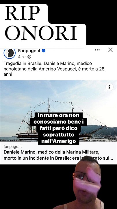 Ufficiale medico in servizio alla Amerigo Vespucci muore in un tragico incidente
