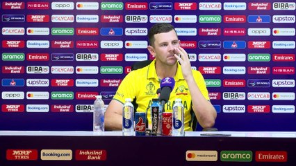 Australia's Josh Hazlewood post defeat to India at ICC Cricket World Cup