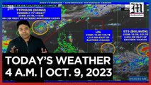 Today's Weather, 4 A.M. | Oct. 9, 2023