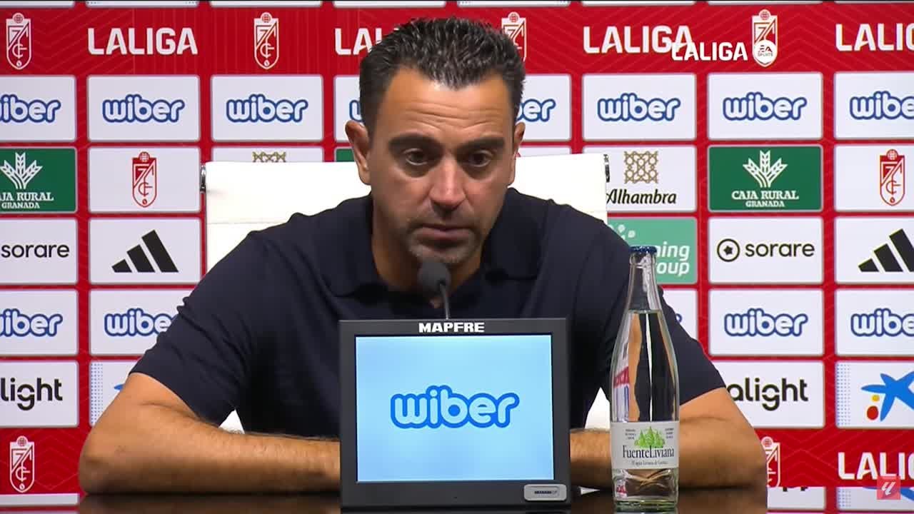 GRANADA 2 - FC BARCELONA 2 | RUEDA DE PRENSA de XAVI: LAMINE, FERRAN y el FUERA DE JUEGO