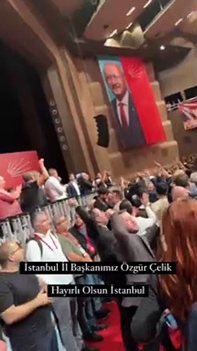 Özgür Çelik, CHP İstanbul İl Başkanı oldu