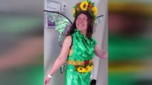 Brisbane woman tackling cancer treatment one costume at a time