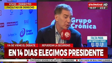 Diego Santilli: "Había mucha bronca y ese voto fue a Milei en las PASO"