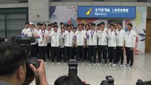 '금의환향' 축구·야구 대표팀, 팬들 환호 속 동반 귀국 / YTN