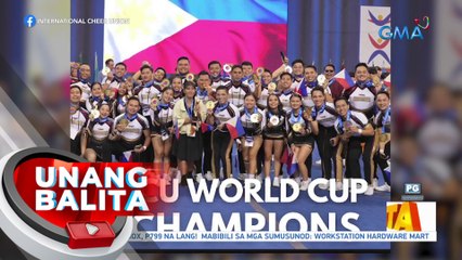 Team Philippines' Southies Cheer Club, champion sa Coed Elite Division ng 2023 ICU World Cup | UB