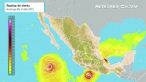 Impacto de ciclones en México