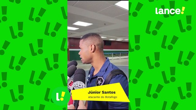 Júnior Santos - atacante do Botafogo