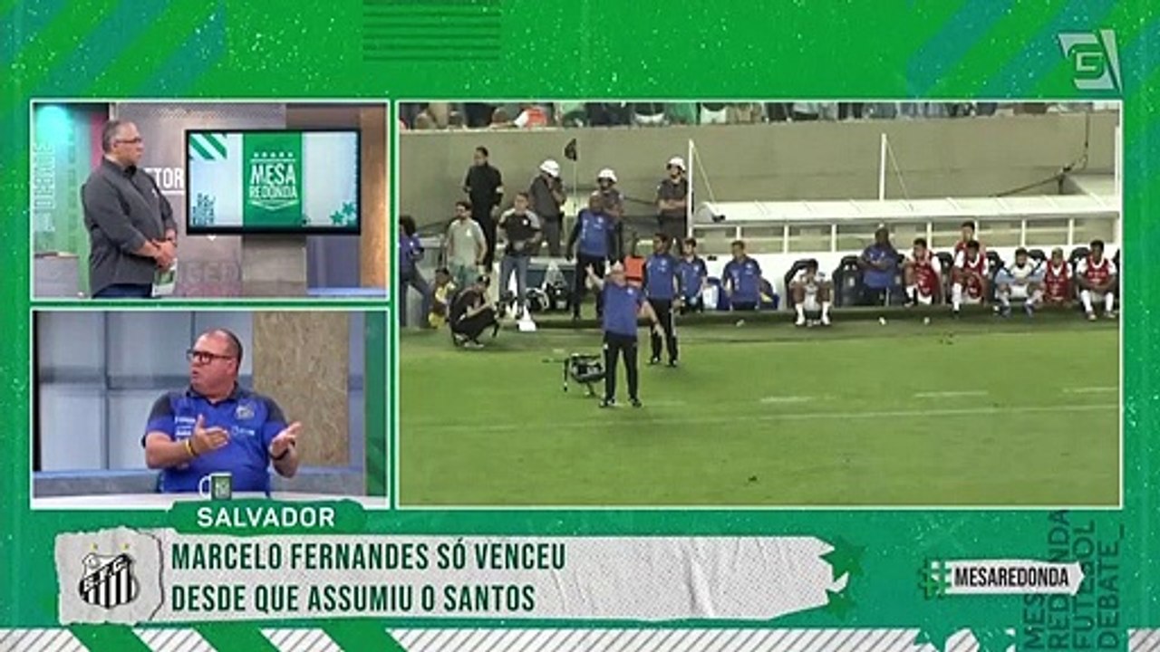 “Estávamos perdendo para nós mesmos”, diz Marcelo Fernandes sobre o Santos