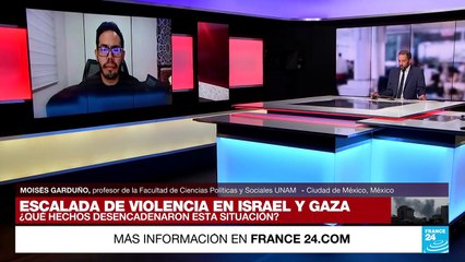 Moisés Garduño: 'El mensaje de Hamás a comunidad internacional es que la ruta de paz fracasó'