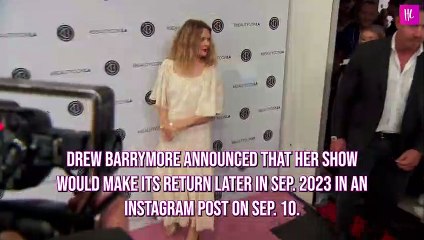 ‘The Drew Barrymore Show’ Returning After the Strikes_ Drew’s Apologies, Premier