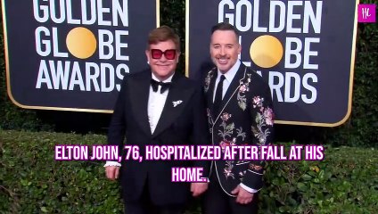 Elton John Hospitalized After Fall At His Home In France