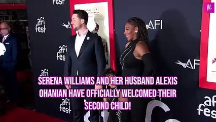 Serena Williams Gives Birth To 2nd Child With Husband Alexis Ohanian