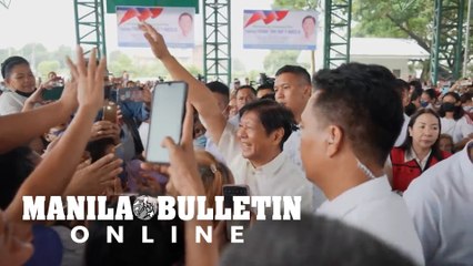 Marcos: Low price of goods, not survey, is better measure of gov't performance