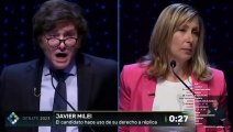 El candidato de la Libertad Avanza se burló y hasta parodió la propuesta de 