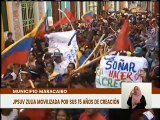 JPSUV Zulia se movilizó en conmemoración de su 15° aniversario en defensa de la revolución