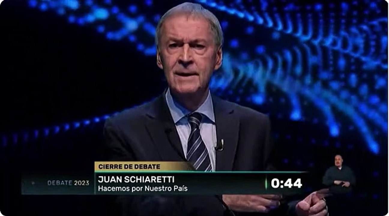 El cierre de Schiaretti
