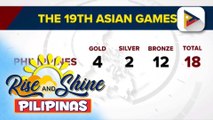 Pilipinas, nakakuha ng 18 medalya sa 19th Asian Games