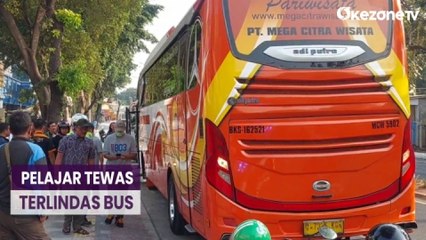 Hendak Berangkat Sekolah, Pelajar Tewas Terlindas Bus di Jaktim